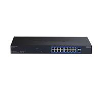 TRENDnet TEG-3182WS - Version v1.0R - commutateur - web multi-gigabit - intelligent - 16 x 10/100/1000/2.5G + 2 x 10 Gigabit SFP+ - Montable sur rack - Conformité TAA G