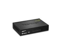 TRENDnet, TEG-S82G, Commutateur Ethernet GREENnet Gigabit 8 Ports, 8 Ports Gigabit Ethernet 10-100-1000 Mbit/s, répartiteur Ethernet, 16 Gbit/s, métal, Noir