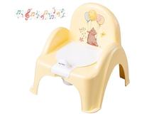 TEGA BABY® Boîte à musique Pot, chaise, conte de la forêt, jaune