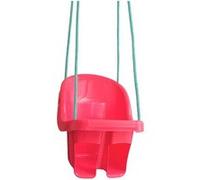 TEGA BABY FRAIZE Balançoire enfant à cordes avec siège et dossier Rouge Rouge G