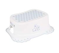 Tega Baby ® Marchepied pour Enfant Toilettes Formation Enfants Potty antidérapant de sécurité bébé | Marche Pieds | à partir de 3 Ans Environ | Unisexe pour Enfant, Motif:Lapins - Blanc