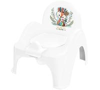 TEGA BABY Pot avec mélodie Malá Líška, blanc/vert