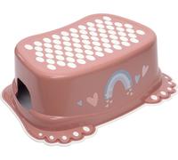 TEGA BABY Meteo Tabouret pour Enfant avec Fond antidérapant et Surface pour Cuisine Salle de Bain pour Soutien à l'apprentissage de la propreté, brossage des Dents en Plastique certifié TÜV Rose