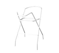Tega Baby® Support pour la baignoire de bébé 86 cm | Support assorti pratique et universel | Sans nacelle | Support : Premium - Blanc