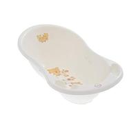 Tega Baignoire ergonomique pour bébé Motif ours Blanc 86 cm