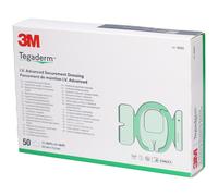 Tegaderm I.V. Advanced Dressing 8,5x11,5cm Pansement(S) 50 pc(s)