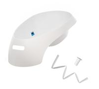 TEGGI Baignoire ergonomique bébé avec thermomètre Blanc + Tuyau