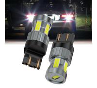 Teguangmei 7443 7444 7444NA 7443A Ampoules LED 23W 12V Super Lumineuses Blanc Canbus Sans Erreur Anti Hyper Flash T20 W21W T3 Feu de Recul Feu de Stationnement Feu de Freinage, 2 Pièces