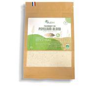 Tegument De Psyllium Blond Bio Poudre | Régulateur naturel du transit intestinal, riche en fibre & coupe-faim | 350g | Valebio
