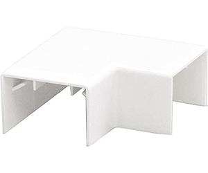 TEHALIT Lot de 4 Angles Plats Blanc pour moulure, H. 4 x P.1.1 cm