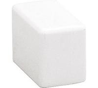 TEHALIT Lot de 4 Embouts Blanc pour moulure, H. 2.3 x P.1.1 cm