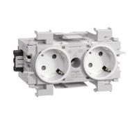 tehalit Tehalit Prise double 45° blanc trafic GS20119016 Quantité:1