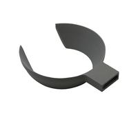 TEHAOUU Adaptateur goutte à goutte compatible avec xBloom Studio V60 - Support PETG résistant à la chaleur pour machines à café automatiques - Clip sécurisé pour brassage maison et café (noir)
