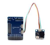 TEHAOUU Contrôleur de vol compatible avec Matek H743-WING V3 - Double gyro, support 2-8S, compatible avec double caméra, rallonge USB pour avion RC à voilure fixe