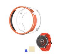 TEHAOUU Coque de protection compatible avec CMF by Nothing Watch 3 Pro, coque en métal résistante aux rayures et aux chocs pour Smart Watch (orange)