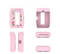 TEHAOUU Coque de protection en silicone pour imprimante Fujifilm Instax Mini Link 3ème génération Rose