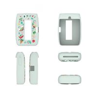 TEHAOUU Coque de protection en silicone pour imprimante Fujifilm Instax Mini Link 3ème génération Vert gazon