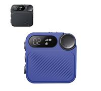 TEHAOUU Coque en silicone pour interphone Xiaomi Mi Sports, résistante aux chocs, aux chutes, antidérapante - Souple - Étui de transport pour l'extérieur (bleu foncé, 1 pièce)