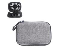 TEHAOUU Étui de voyage pour appareil de transcription vocale PLAUD NotePin AI Sac de rangement Anti-collision anti-poussière Anti-choc Housse avec lanière et mousse d'organisation