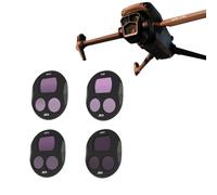 TEHAOUU Kit de filtres d'objectif pour DJI Mavic 4 Pro - Compatible avec caméra drone DJI Mavic 4 Pro - 4 filtres inclus (ND8 & ND16 & ND32 & ND64)