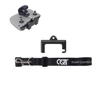 TEHAOUU Lanière tour de cou pour DJI AIR3S/MINI 4PRO/RC N3 N2 - Accessoires de transport faciles, noir, /