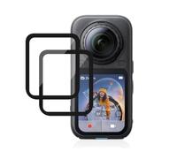TEHAOUU Lot de 2 films de protection d'écran en verre trempé compatible avec X6 - Résistant aux rayures - Film adhésif bord à bord pour caméra d'action