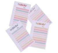 TEHAUX 1 lot de notes autocollantes colorées aux couleurs de l'arc-en-ciel pour l'école et le bureau, autocollants pratiques pour des idées créatives et des souvenirs importants