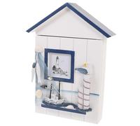 TEHAUX 1 pièce Boîte de Rangement pour Clés de Pin Décoration de Bureau Organisateur Pratique pour Maison et Entrée