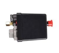 TEHAUX 1 pièce Compresseur à Air Automatique avec Pressostat Vertical Commande Pratique et Durable pour Usage Domestique et Magasin