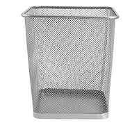 TEHAUX 1 pièce Poubelle Panier à Déchets Rouille Design Simple et Élégant Petit Modèle pour Bureau et Maison Capacité Spacieuse Facile à Nettoyer