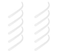 TEHAUX 10 Bâtonnets Transparents en Acrylique pour Présentoir à Boucles d'Oreilles sans Essai Adaptés aux Boutiques et Comptoirs Accessoire d'Exposition Pratique et Solide