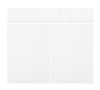 TEHAUX 10 Feuilles de Maille Blanche pour Masques d'animaux Tissu Respirant et Transparent 1179 X 845 Pouces Maille Fabrication de Masques Kit de Loisirs Créatifs pour Cosplay et