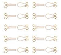 TEHAUX 10 Paires de Boutons-Pression Décoratifs et Pinces de Serrage Réglables pour Pantalons Manteaux et Jupes Dispositif de Réducteur de Taille Souple et Sûr Clips Amovibles pour