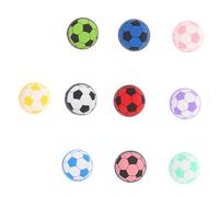 TEHAUX 10 Pièces Caps de Joystick pour Protection Antidérapante Design Football Ergonomiques Confortables et Durables Compatible Manette Jeu Vidéo