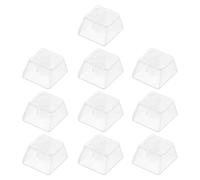 TEHAUX 10 pièces Capuchons de Clavier Mécanique Lot de Accessoires de Protection pour Clavier Gamer Matériaux Sécurisés et Durables Confort Utilisation Optimal Protection Antichoc pour
