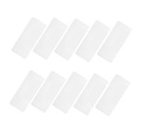 TEHAUX 10 Pièces Clavier Cas Clavier de Couverture en Silicone Couvercle de poussière d'ordinateur Peau Gel de silice Transparent