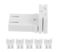 TEHAUX 10 Pièces Douille de Lampe Fluorescente en U T8/t12, Support à Enficher
