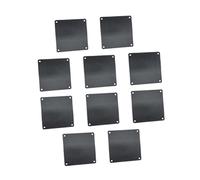 TEHAUX 10 pièces Filtre Poussière pour Ventilateur PC Maille Protectrice Durable pour Boîtier Ordinateur Remplacement Facile pour Ventilateurs de Refroidissement