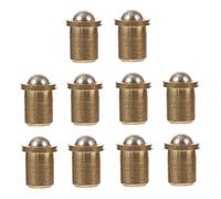 TEHAUX 10 pièces Lot Loqueteau à Billes Cuivre pour Meubles Ressort Accessoire Durable pour Portes Armoire et Placard