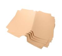 TEHAUX 10 Pièces Papier Auto-adhésif pour Couverture de Livre A4 en Papier Kraft Kaki, Résistant aux Taches et Étanche, pour Livres Scolaires et Activités DIY en Classe