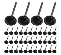 TEHAUX 100 Pièces Glass Safety Eyes for Plush Dolls Needle Felting Crafts Realistic Handmade Eyeballs for DIY Animal Puppets