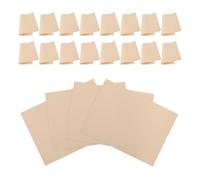 TEHAUX 100 Pièces Tapis de Papier de Verre pour Cage d'oiseaux, Doublure en Papier Sable de Mer Découpable, Stable Poussière, Adapté aux Perruches et Cages Domestiques