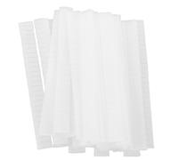 TEHAUX 100pcs Filets Floraux en Maille Blanche Réutilisables pour Bouquets et Boutons de Rose, Accessoires Élégants en Plastique pour Emballage et Présentation de Fleurs