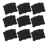 TEHAUX 12 Pièces Lot de Étiquettes Ardoise à Clipser pour Paniers et Boîtes Supports Réutilisables Effaçables Surface Mate Anti-reflet Clips Flexibles pour Organisation Rangement