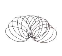 TEHAUX 12 Pièces Sangle Élastique en Nylon pour Carnet de Voyage, Accessoire Léger et Polyvalent, Bandes de Maintien pour Journaux de Voyage et Scrapbooking