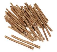 TEHAUX 120 Pièces Bâtonnets de Bois Naturels Rustiques pour Loisirs