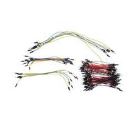 TEHAUX 130 pièces Câbles de Raccordement Femelle à Femelle pour Breadboard Kit de Fils Jumper pour Projets Électroniques et Automobiles