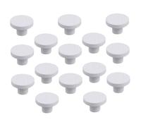 TEHAUX 15 pièces Bases Céramique pour Coraux Supports Brisables Plugs Durables pour Aquarium Eau Mer Compatibles avec Coraux et Décor Poissons Rack Solide pour Reproduction