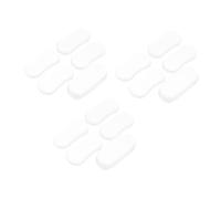 TEHAUX 15 pièces Coussins de Protection pour Abattant de Toilette Lot de de Rembourrage Transparent pour Stabiliser Couvercle de Wc Accessoire Pratique et Facile à Installer pour Maison