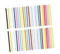 TEHAUX 1560 Pièces Origami Star Paper Strips Double Sided Craft Papers For DIY Decoration Photography Props Home Use